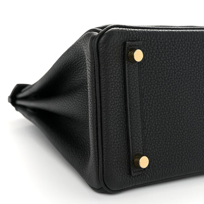 Hermes Taurillon Novillo Birkin 25 Black 9 of 13