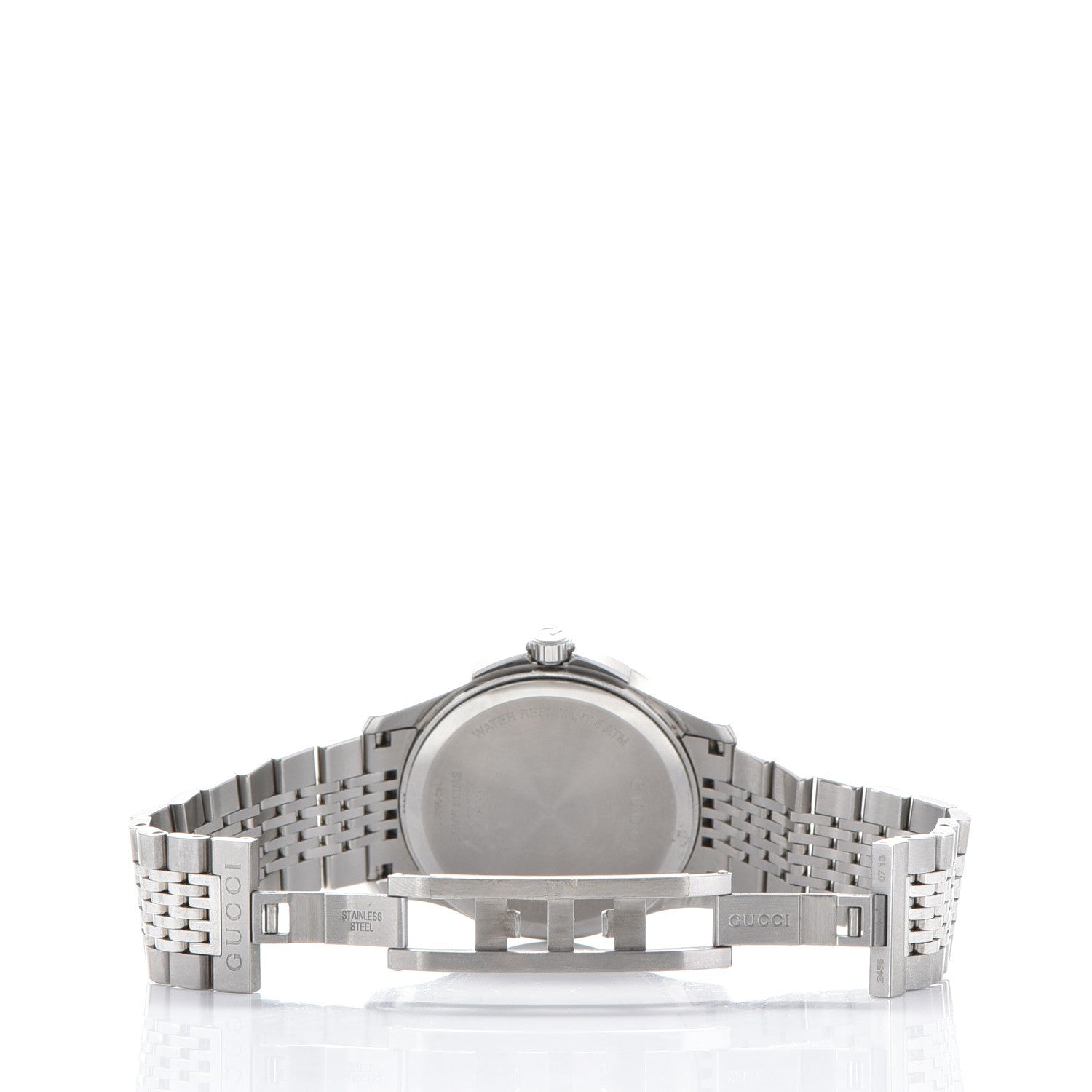 Gucci Stainless Steel Diamond 38mm G-Timeless Quartz Watch Black 5 of 7
