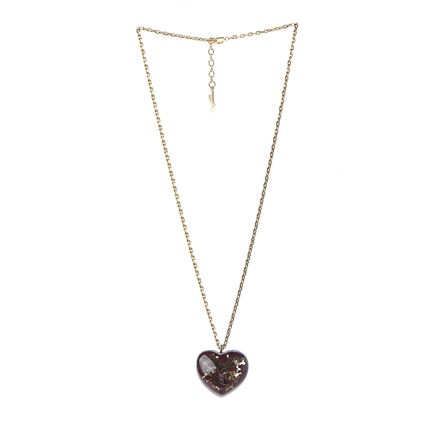 Inclusion Heart Necklace Rouge Fauviste