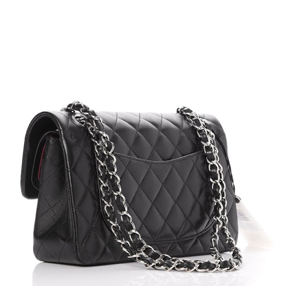 Chanel Lambskin Quilted Small Double Flap Black 4 of 9