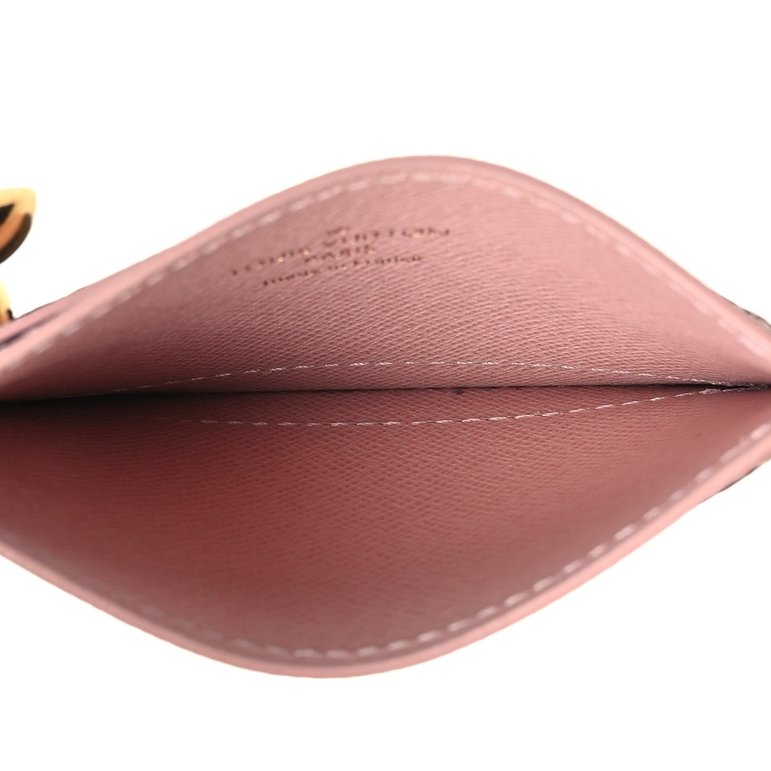 Louis Vuitton Monogram LV Charms Card Holder Rose Ballerine 5 of 8