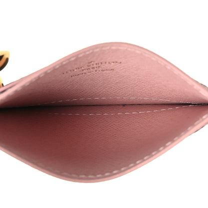 Louis Vuitton Monogram LV Charms Card Holder Rose Ballerine 5 of 8