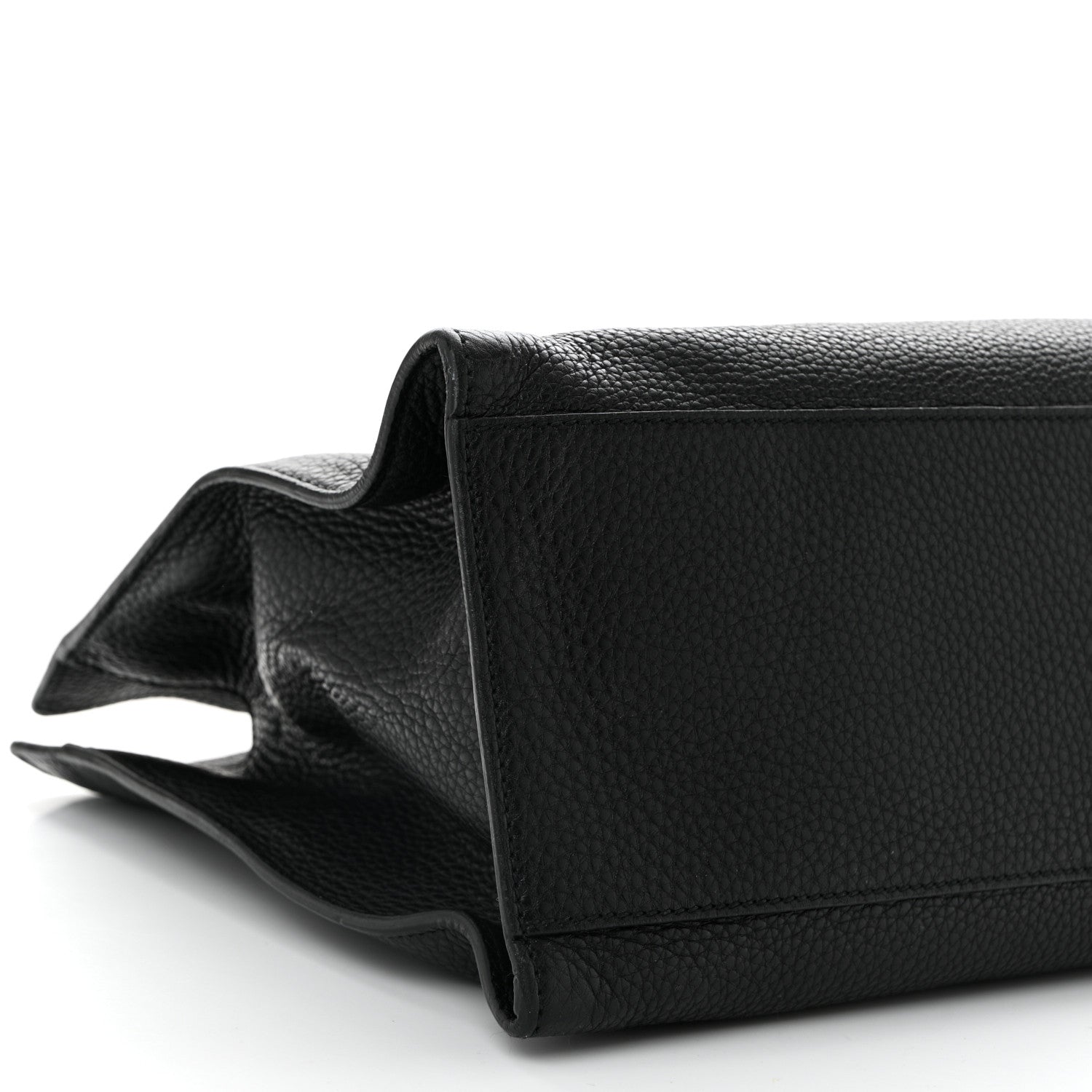 Gucci Calfskin Medium Bamboo Daily Shopper Black 8 of 10