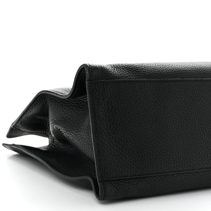 Gucci Calfskin Medium Bamboo Daily Shopper Black 8 of 10