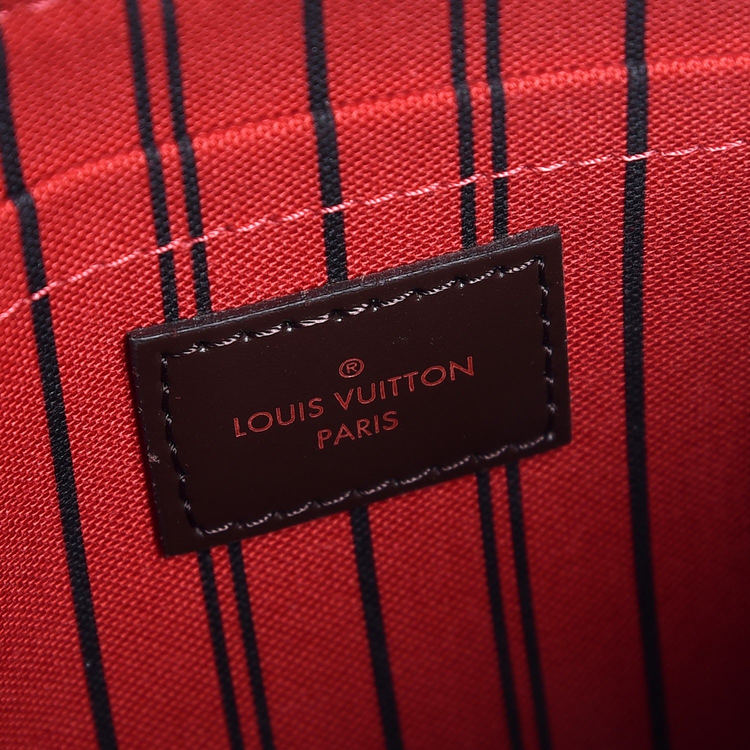 Louis Vuitton Damier Ebene Neverfull MM GM Pochette 6 of 7