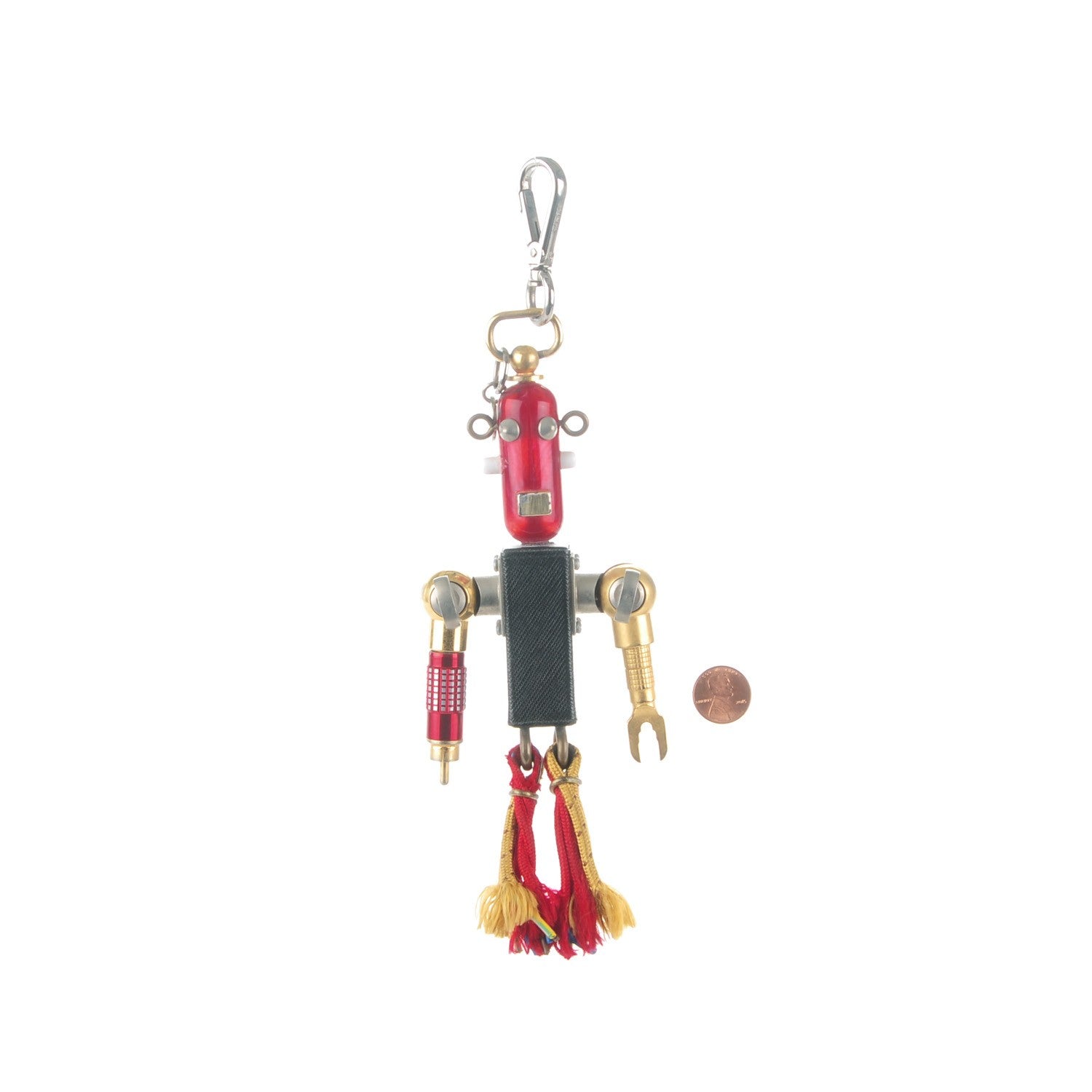 Prada Robot Trick Keychain Red 2 of 3