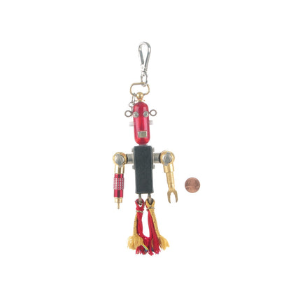 Prada Robot Trick Keychain Red 2 of 3