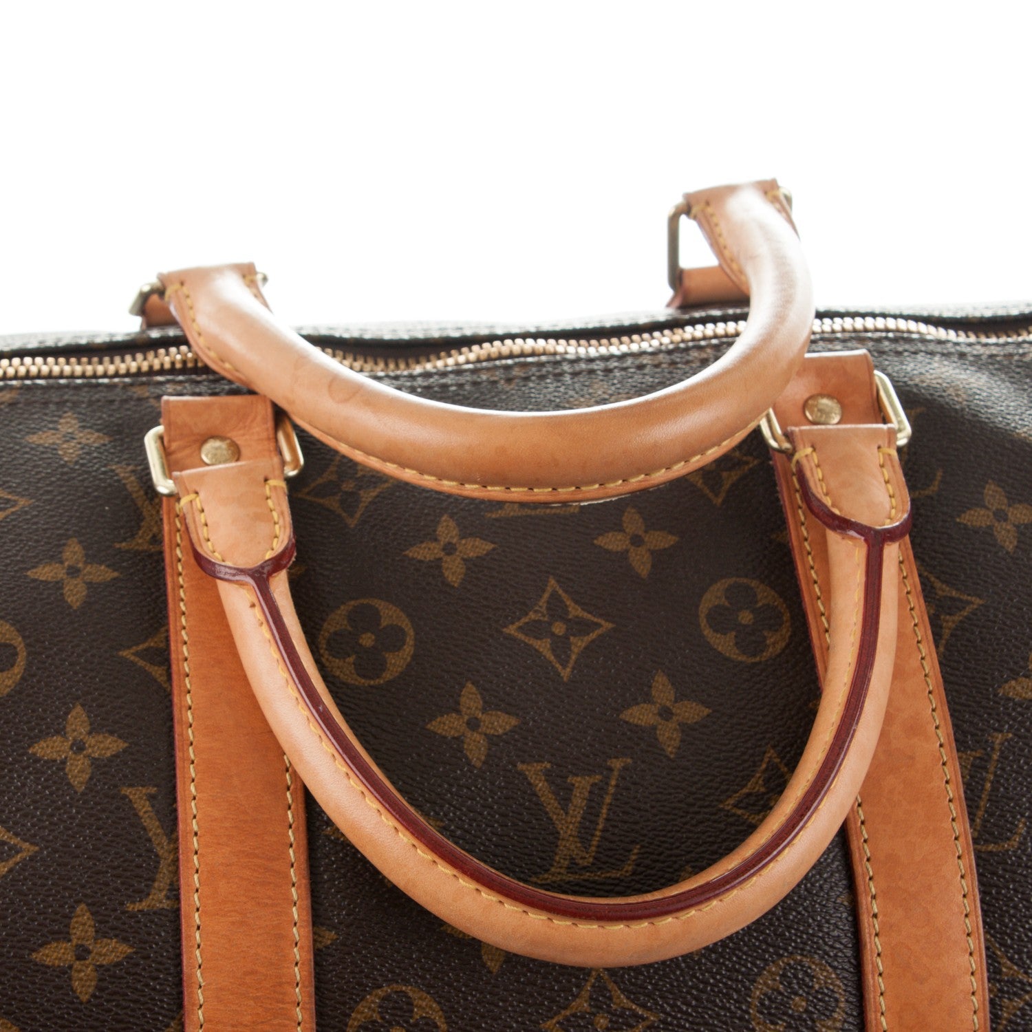 Louis Vuitton Monogram Keepall Bandouliere 55 10 of 10
