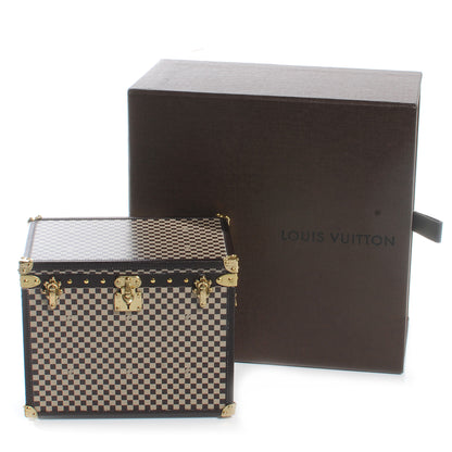 Louis Vuitton Damier 1895 Ladies Hat Trunk Mini Malle Chapeaux Jewelry Box VIP 3 of 6