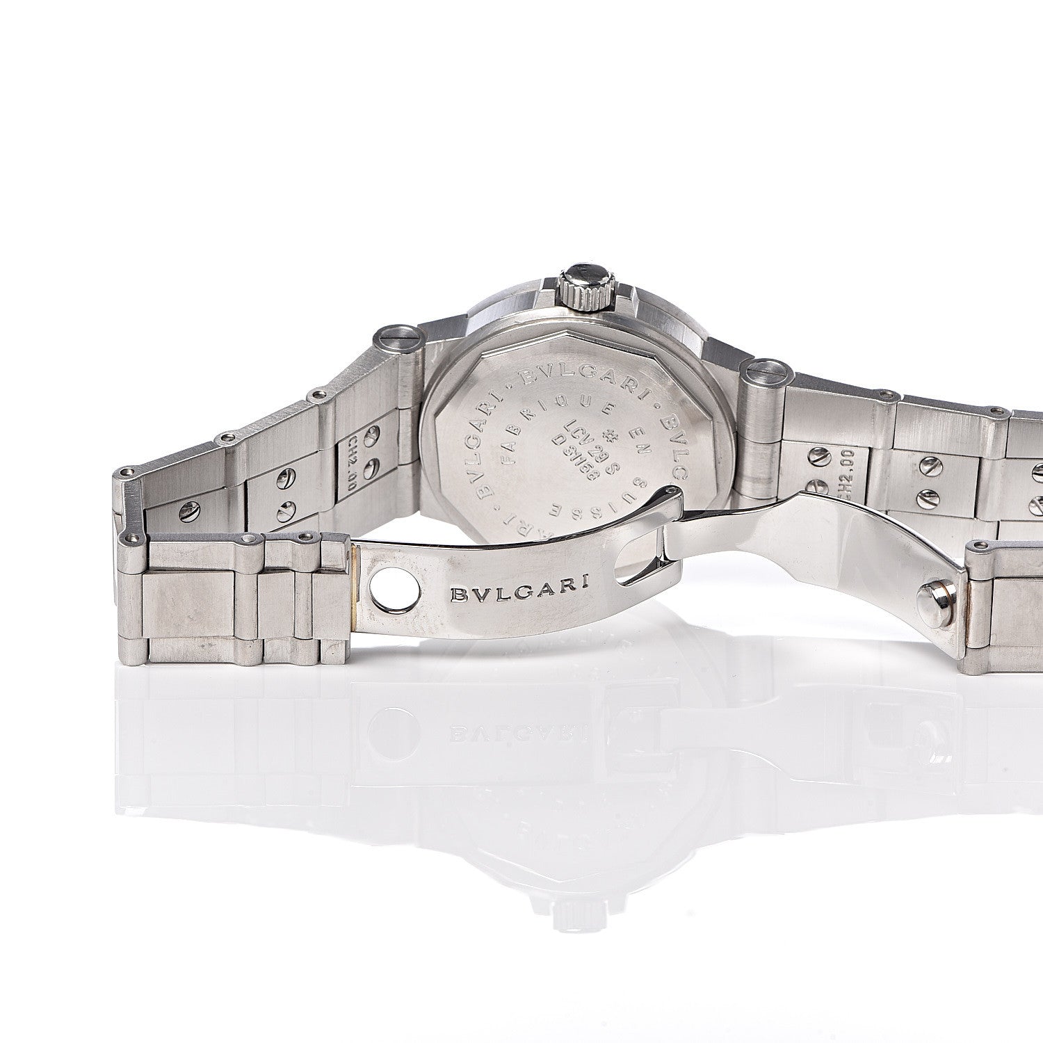Bulgari Stainless Steel 29mm Diagono Automatic Watch Black 6 of 7