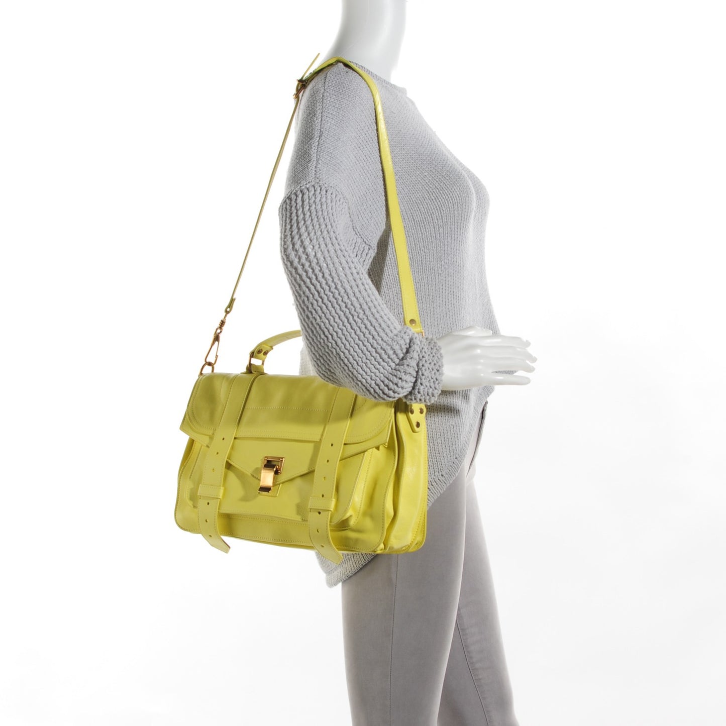 Lambskin Medium PS1 Satchel Sunshine