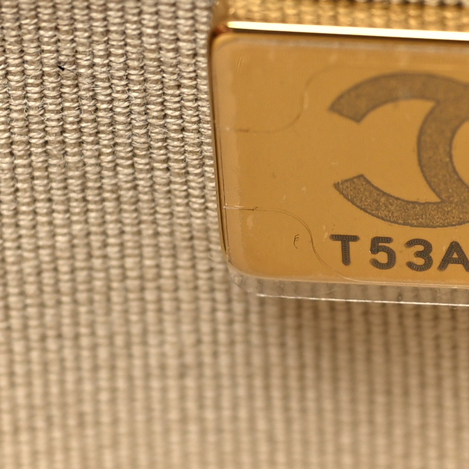 Chanel Metallic Caviar Quilted Wallet On Chain WOC Gold 8 of 12