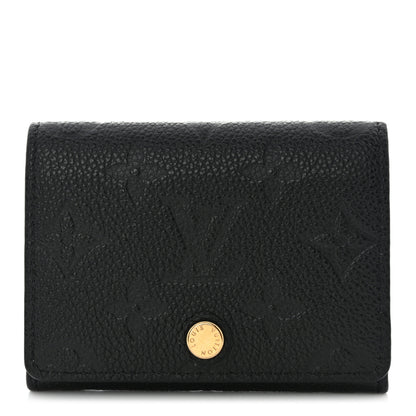 Louis Vuitton Empreinte Business Card Holder Black 1 of 7