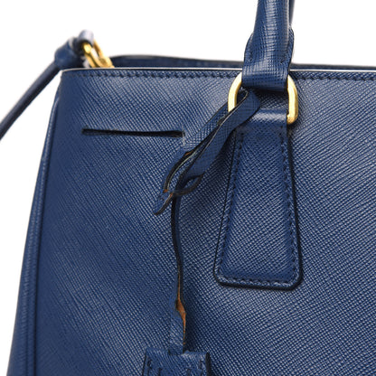 Prada Saffiano Lux Medium Tote Bluette 15 of 15