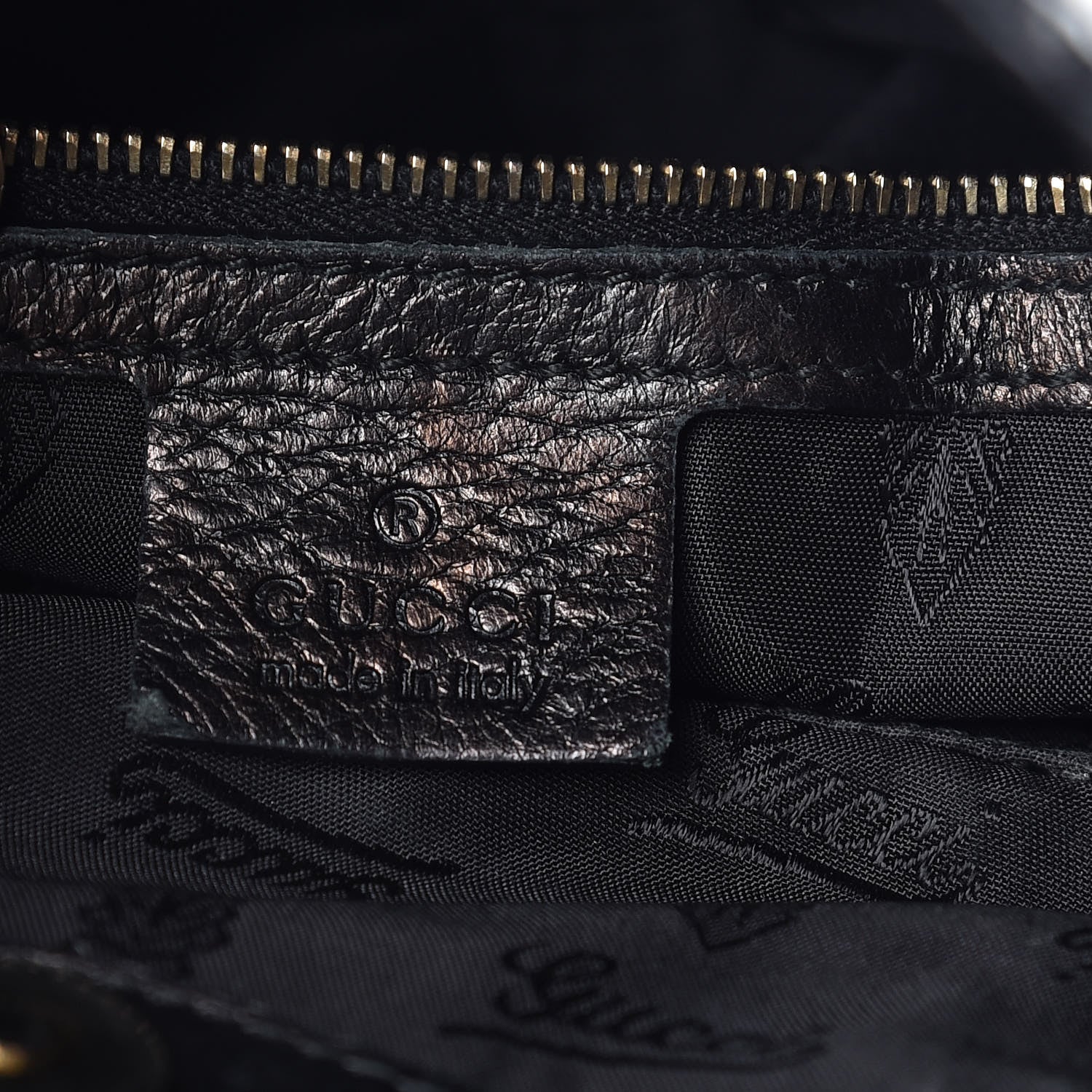 Gucci Dialux Queen Bow Hobo Black 6 of 12