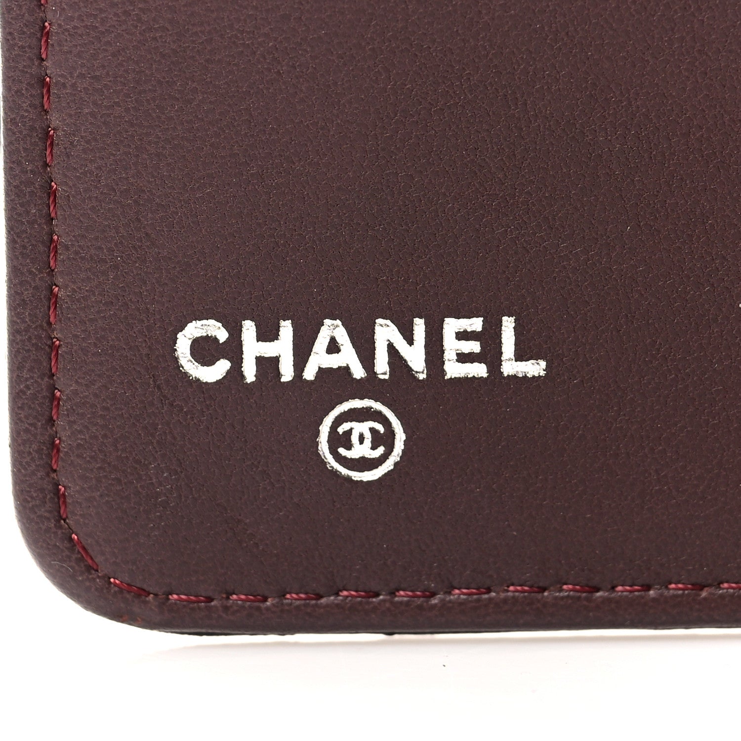 Chanel Lambskin Quilted Large Agenda Cover Black 6 of 6