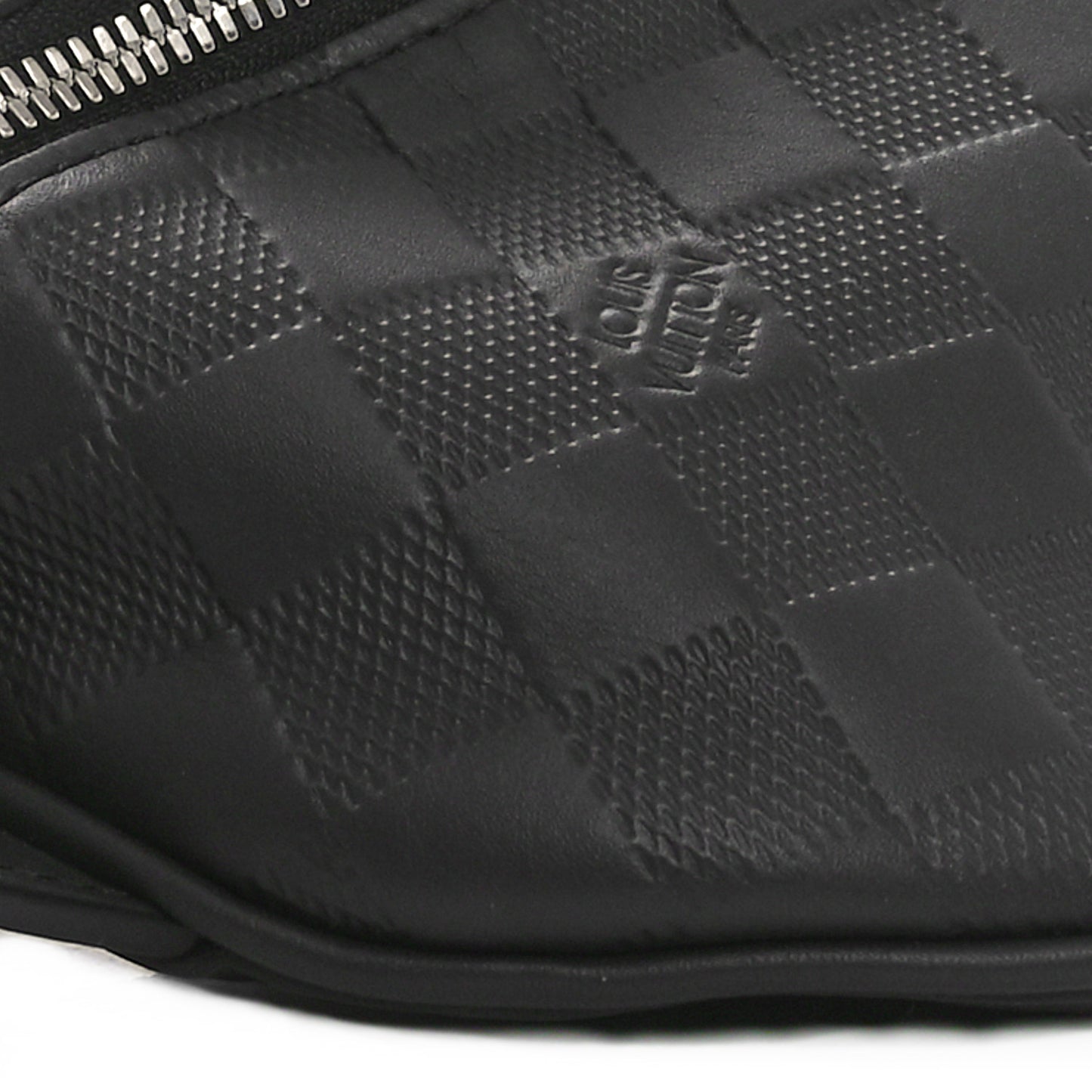 Damier Infini Campus BumBag Black Black