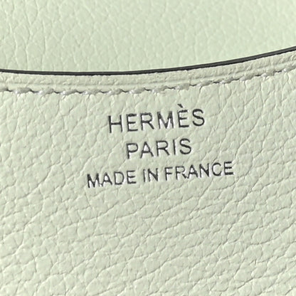 Hermes Evercolor Constance Slim Wallet Vert Fizz 7 of 9