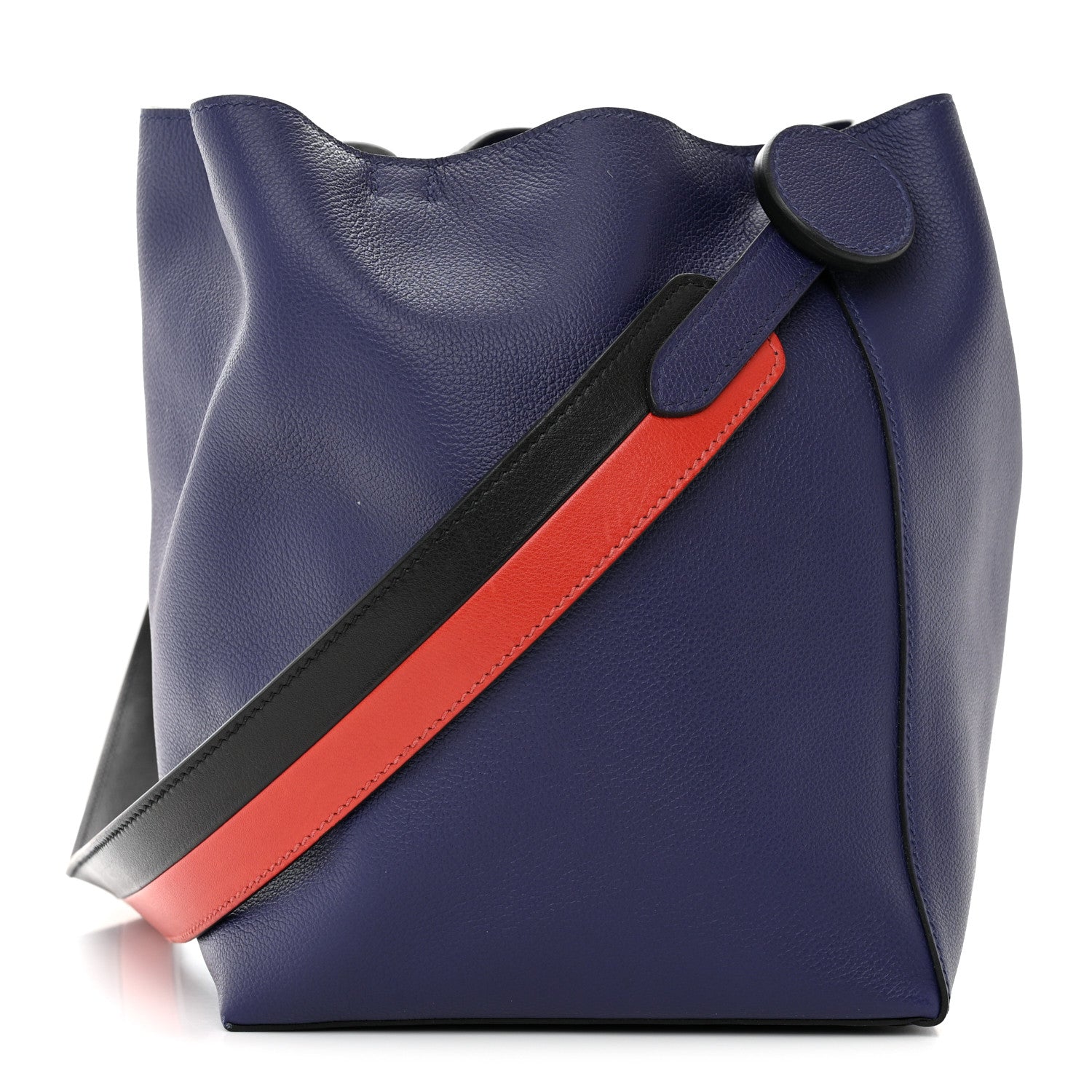 Hermes Evercolor Sac Licol 17 Encre Black Rouge Duchesse 1 of 12