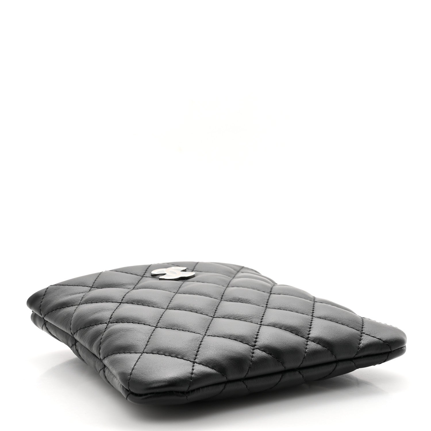 Chanel Lambskin Quilted Crossbody Bag Black 4 of 10