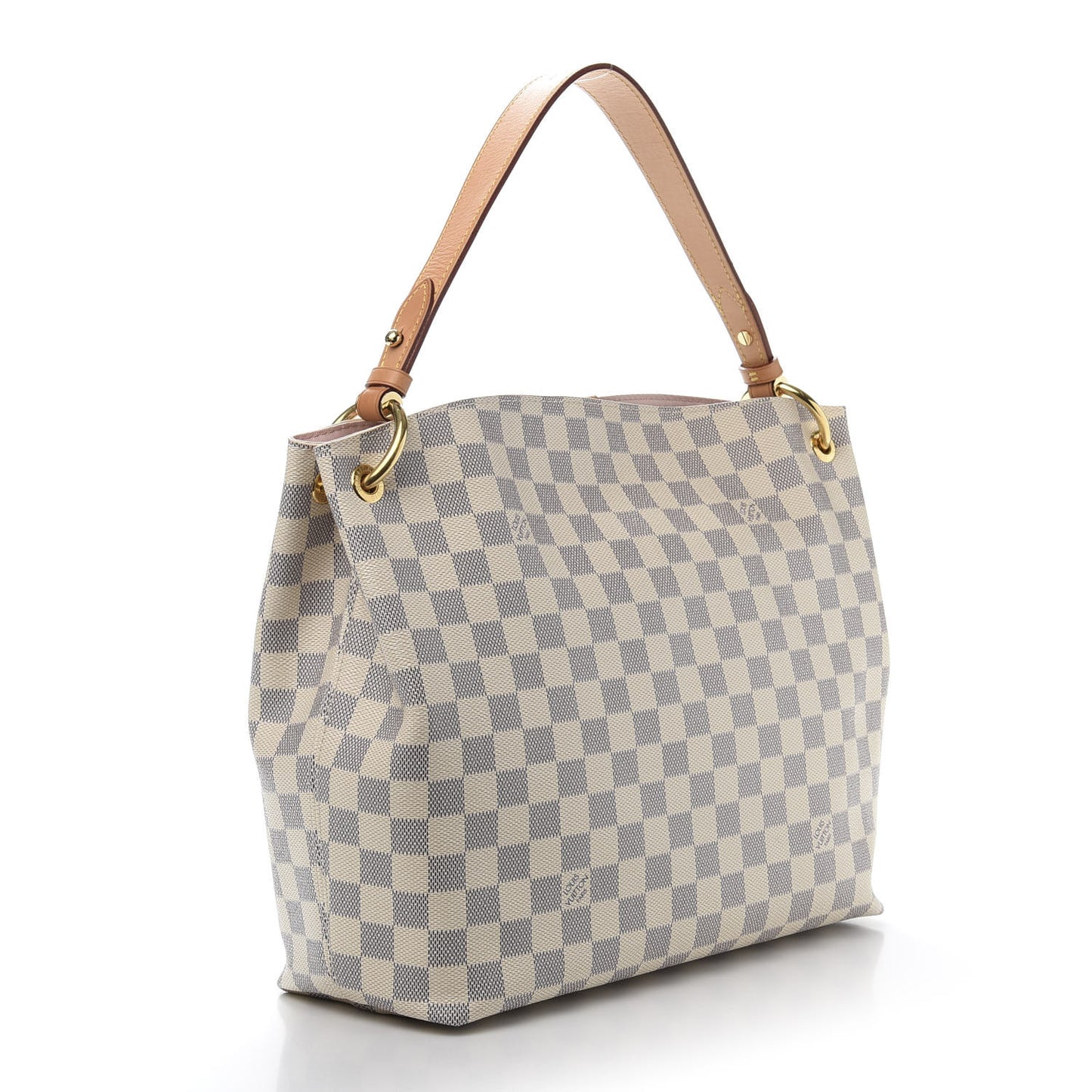 Damier Azur Graceful PM Rose Ballerine