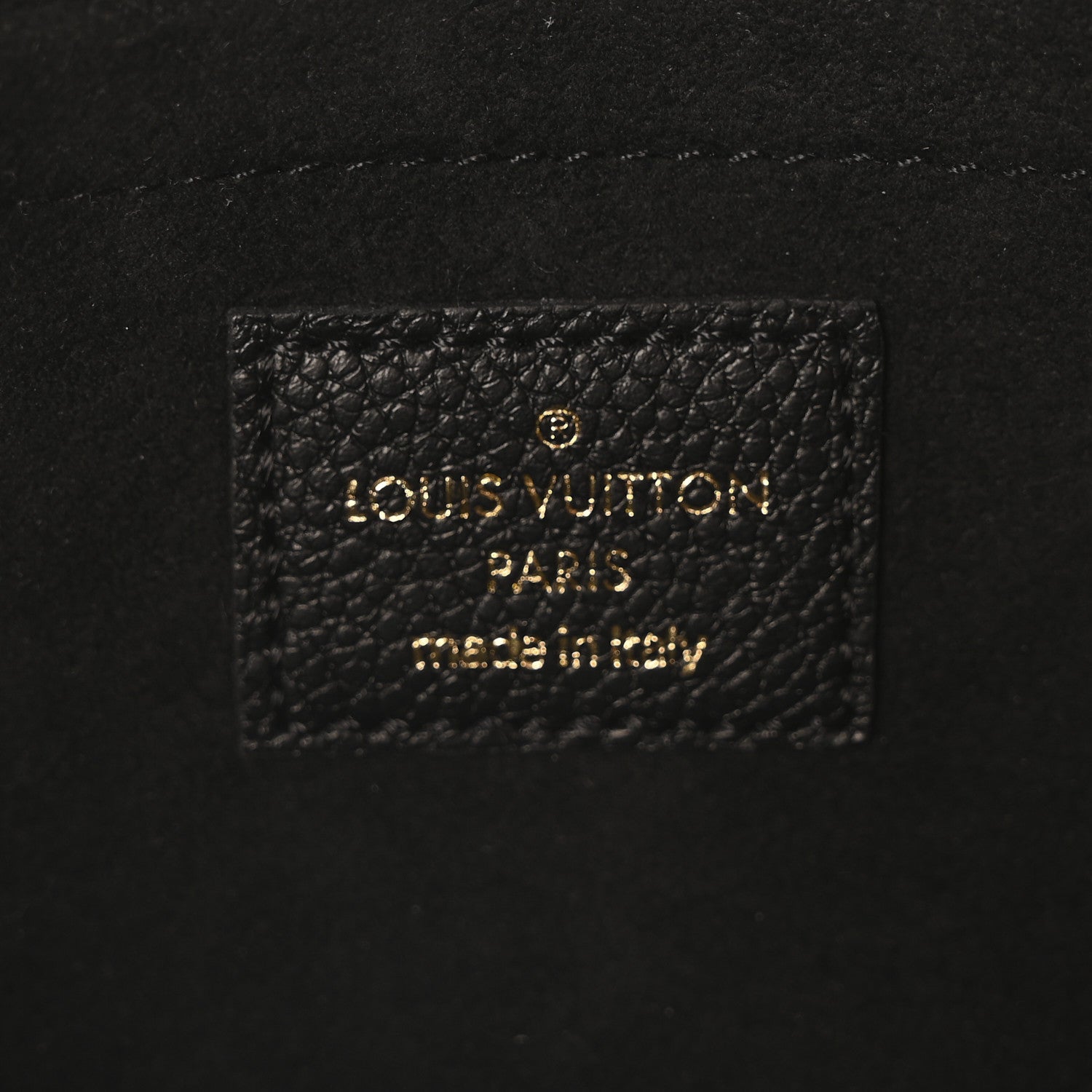 Louis Vuitton Empreinte Pochette Felicie Chain Wallet Black 8 of 11
