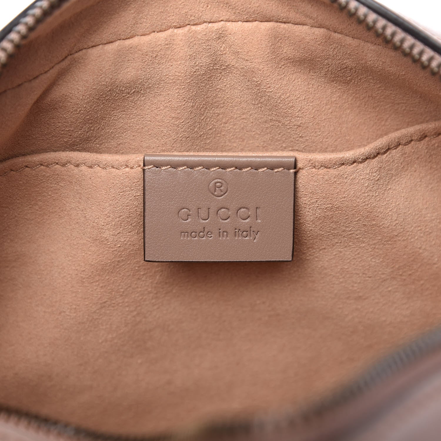 Gucci Calfskin Matelasse Small GG Marmont Chain Shoulder Bag Porcelain Rose 8 of 9