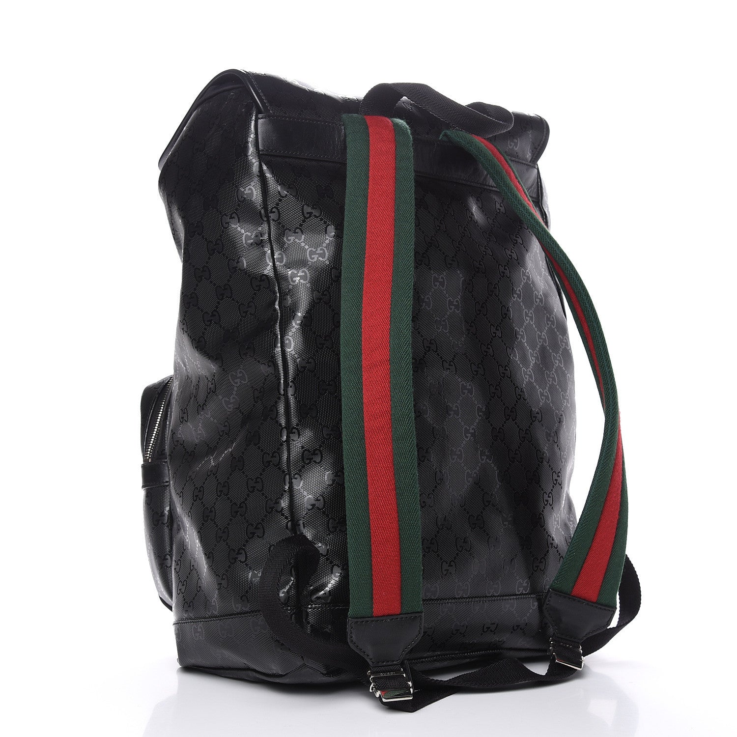 Gucci Imprime Monogram Web 500 Backpack Black 3 of 10