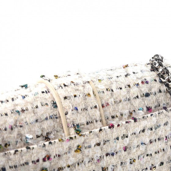 Christian Dior Tweed Medium Miss Dior Flap White Multicolor 12 of 12
