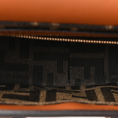 Fendi Shiny Nappa Multipocket Baguette Brandy 5 of 10