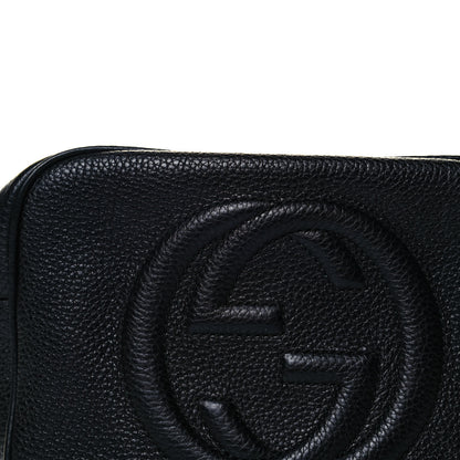 Gucci Pebbled Calfskin Small Soho Disco Bag Black 9 of 11