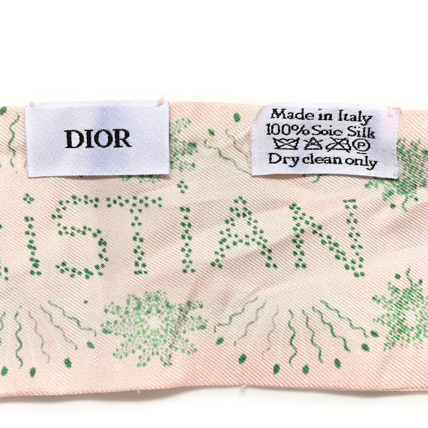 Christian Dior Silk Mitzah Scarf 3 of 8