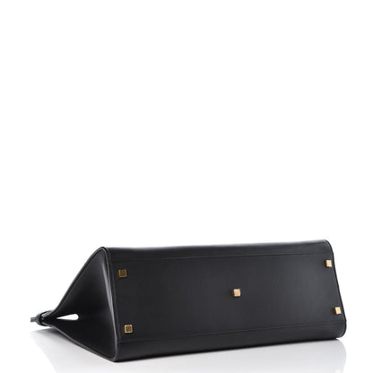 Saint Laurent Calfskin Medium Manhattan Shopper Tote Black 4 of 6