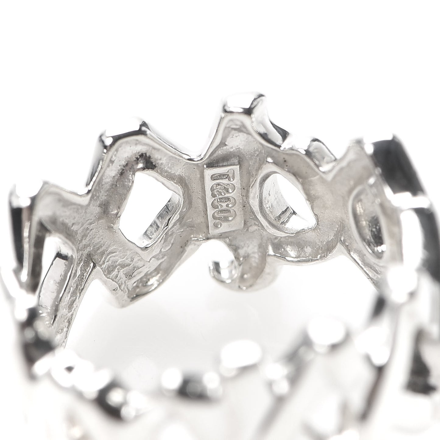 Sterling Silver Paloma Picasso Love Kisses Ring 52 6