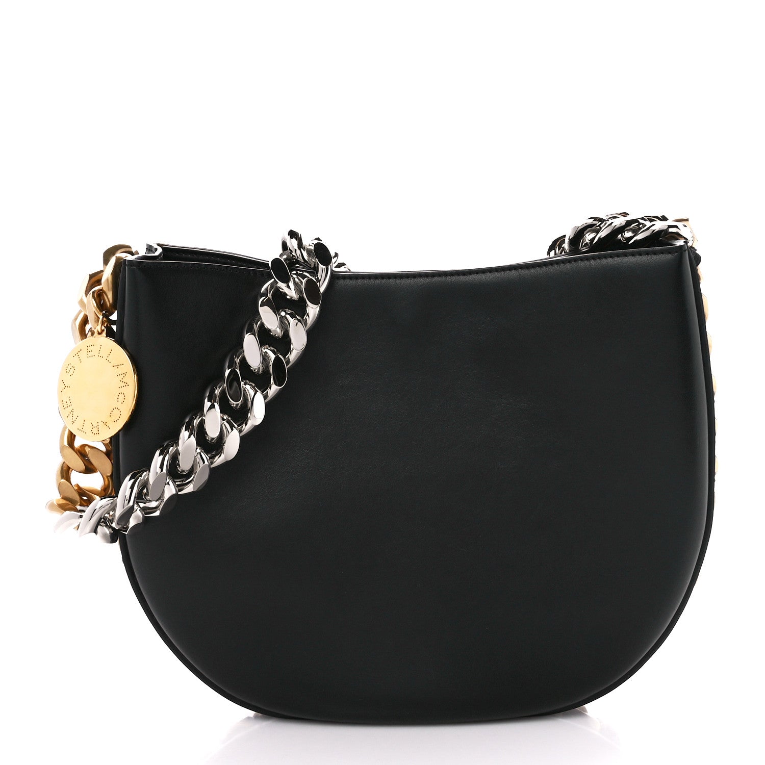 Stella McCartney Eco Alter Nappa Frayme Shoulder Bag Black 1 of 11