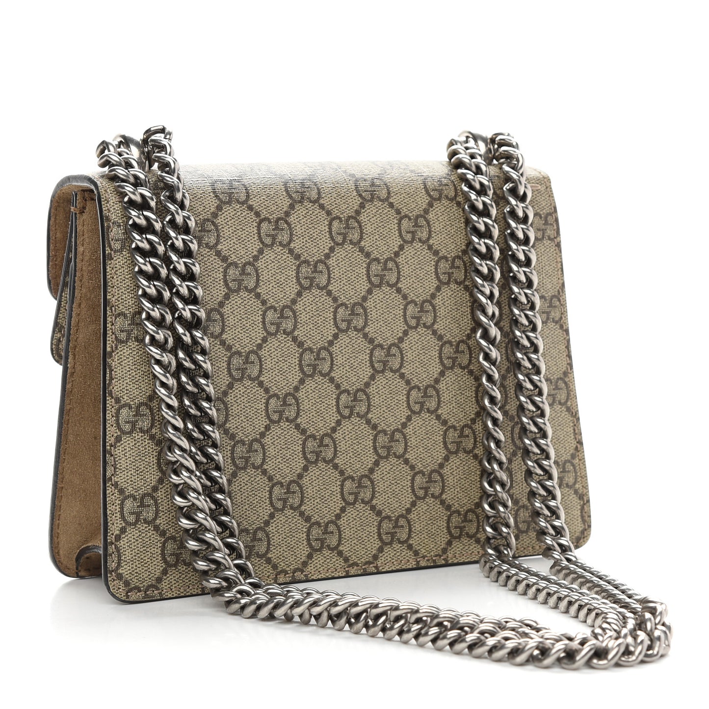 GG Supreme Monogram Mini Dionysus Shoulder Bag Taupe