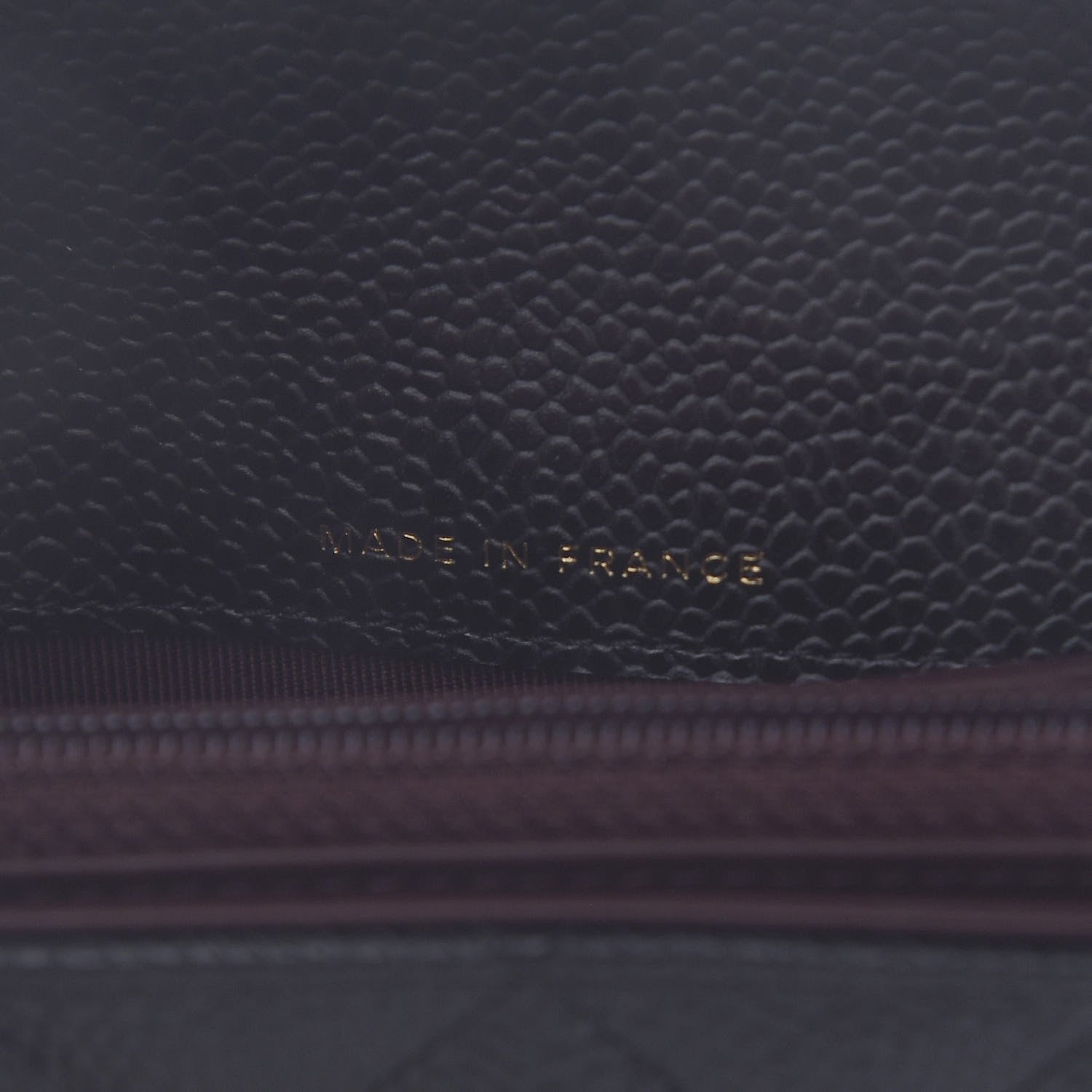 Chanel Caviar Quilted Large Flap Wallet Black 7 of 9