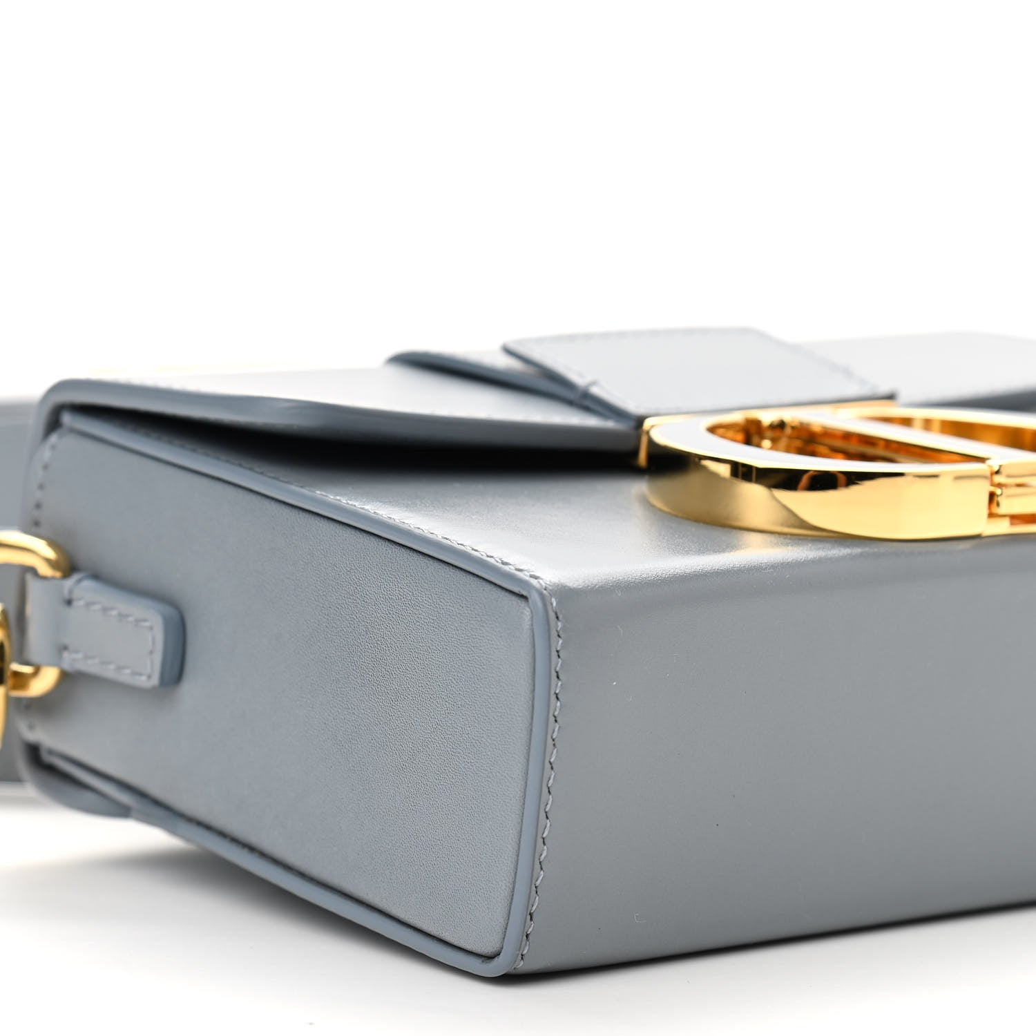 Christian Dior Box Calfskin 30 Montaigne Box Bag Gray 8 of 9