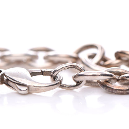 Tiffany Sterling Silver Heart Tag Charm Bracelet 8 of 8