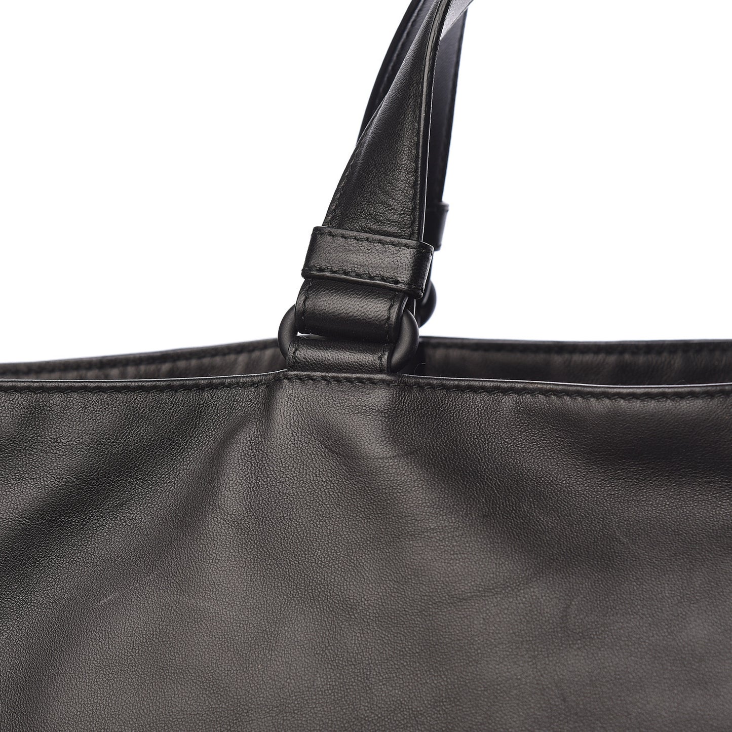 Nappa Intrecciato Tote Black