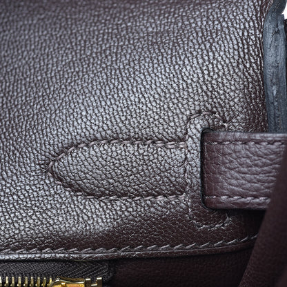 Hermes Togo Birkin 30 Chocolate 9 of 44
