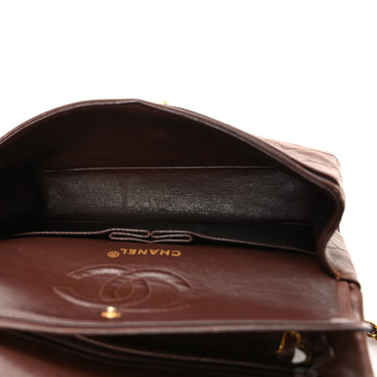 Chanel Lambskin Quilted Small Double Flap Brown 5 of 13