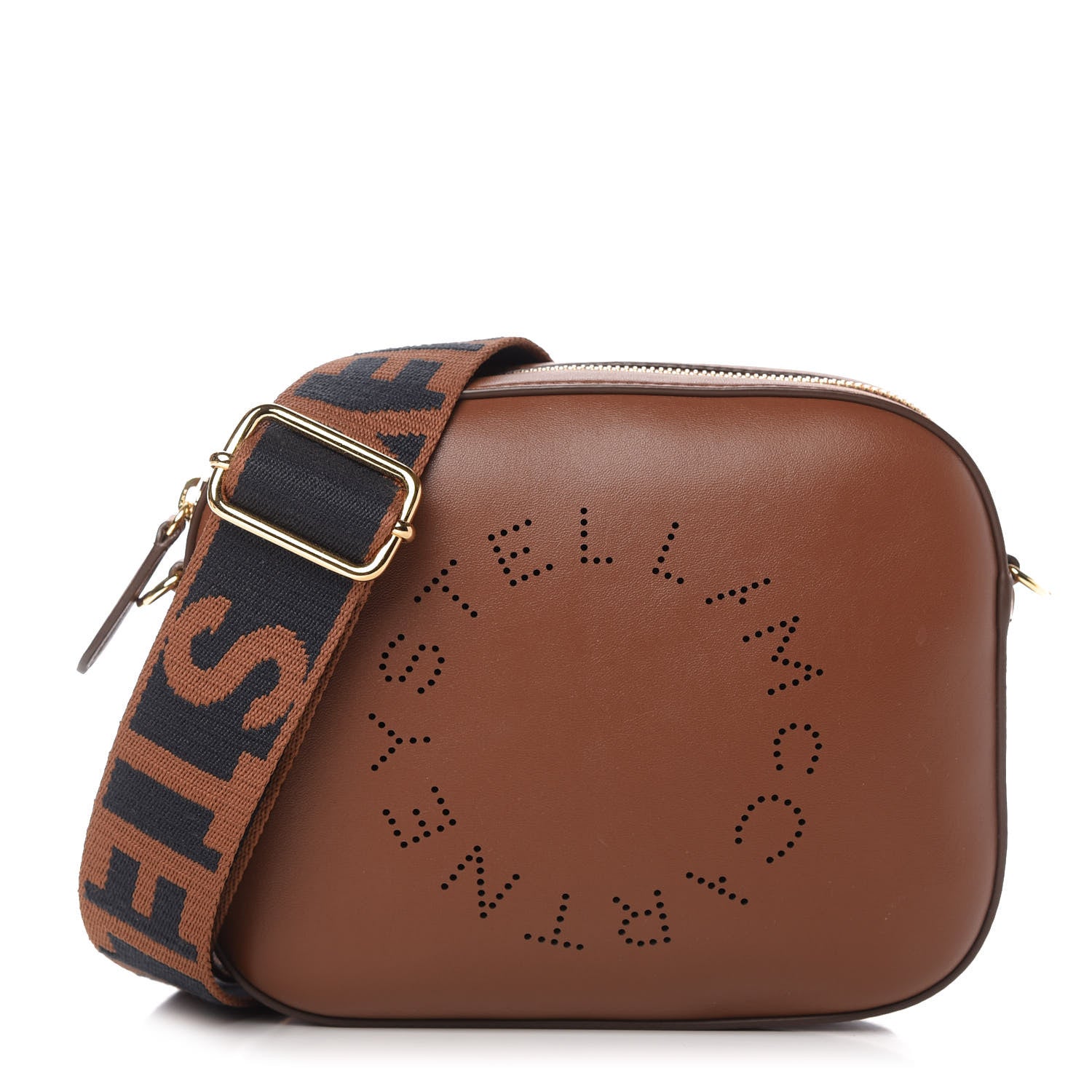 Stella McCartney Alter Nappa Mini Camera Bag Brown 1 of 9
