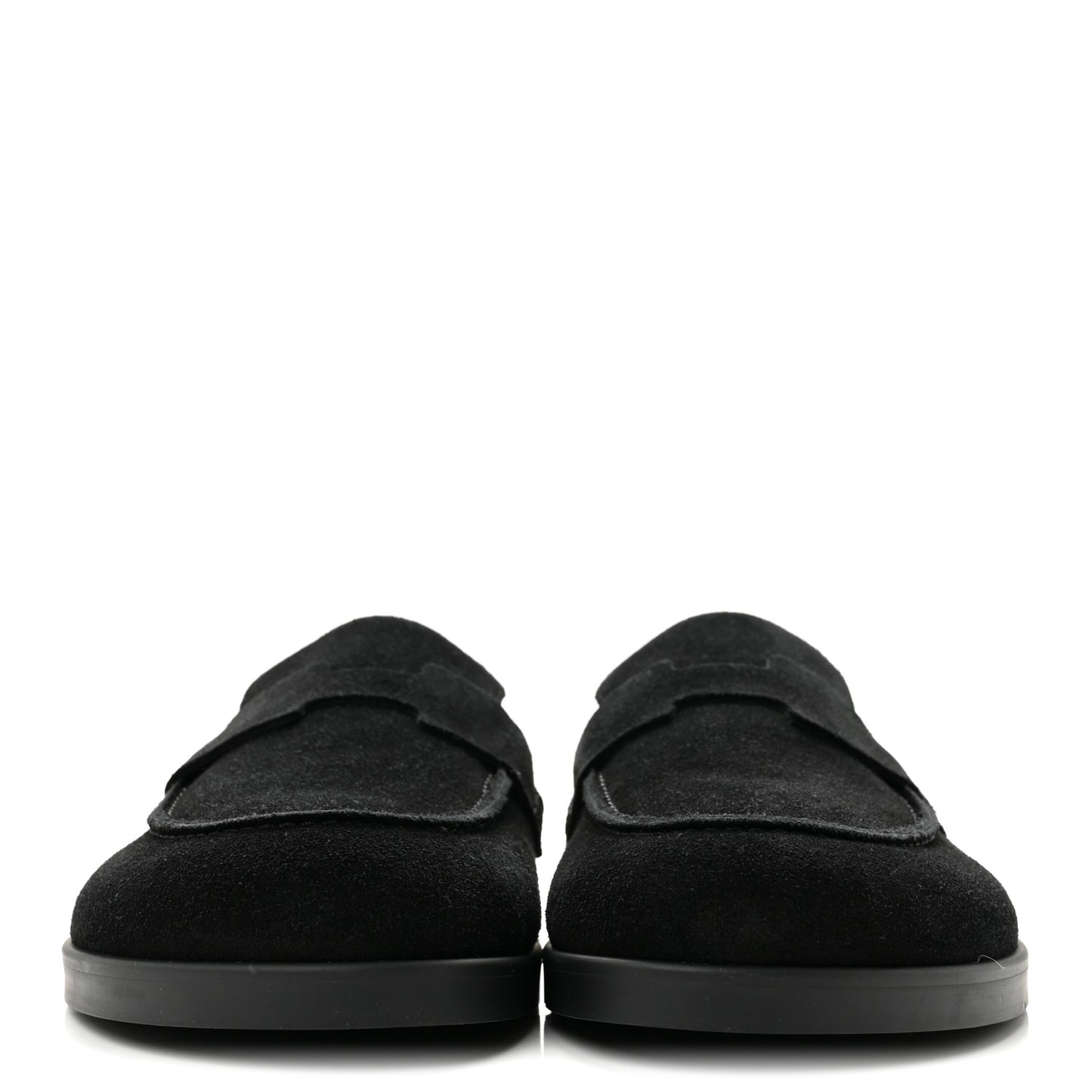 Suede Calfskin Go Mules 40 Black