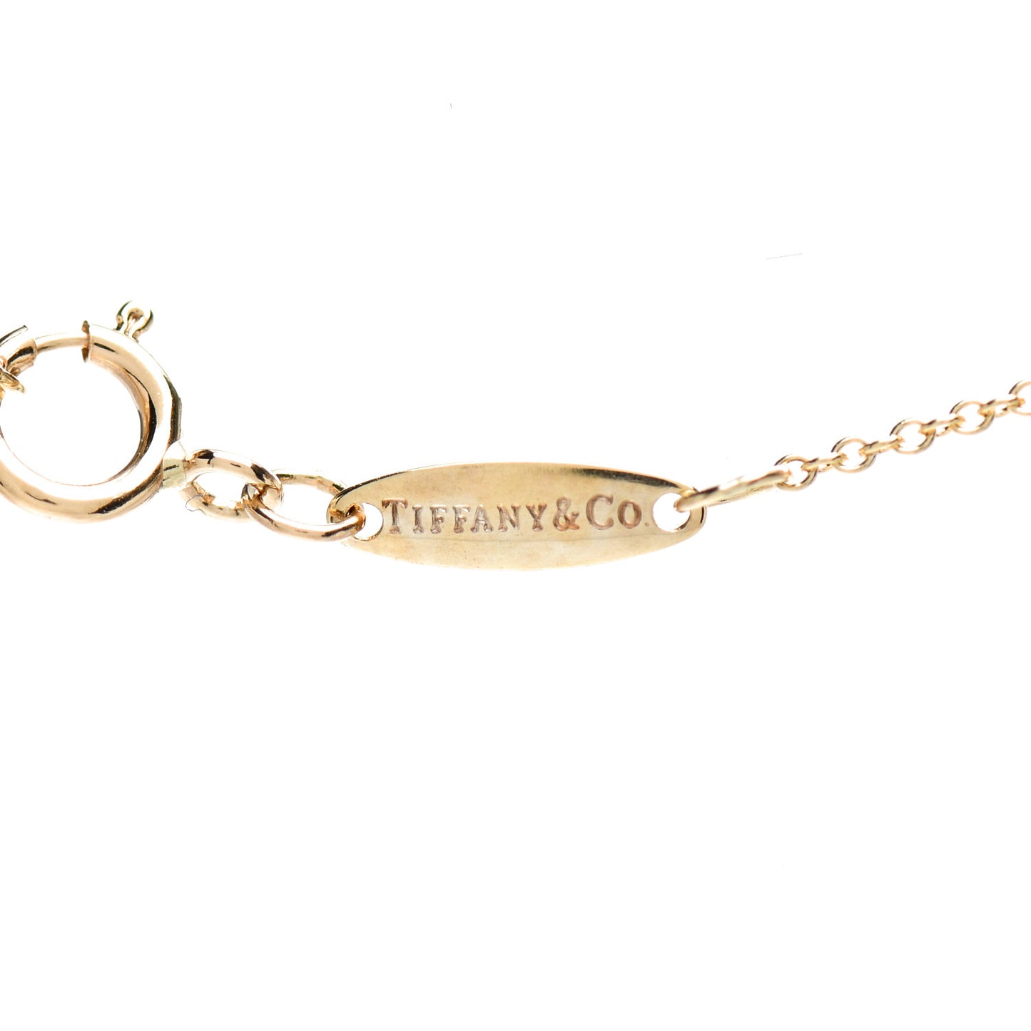 18K Yellow Gold Chain Necklace 16"
