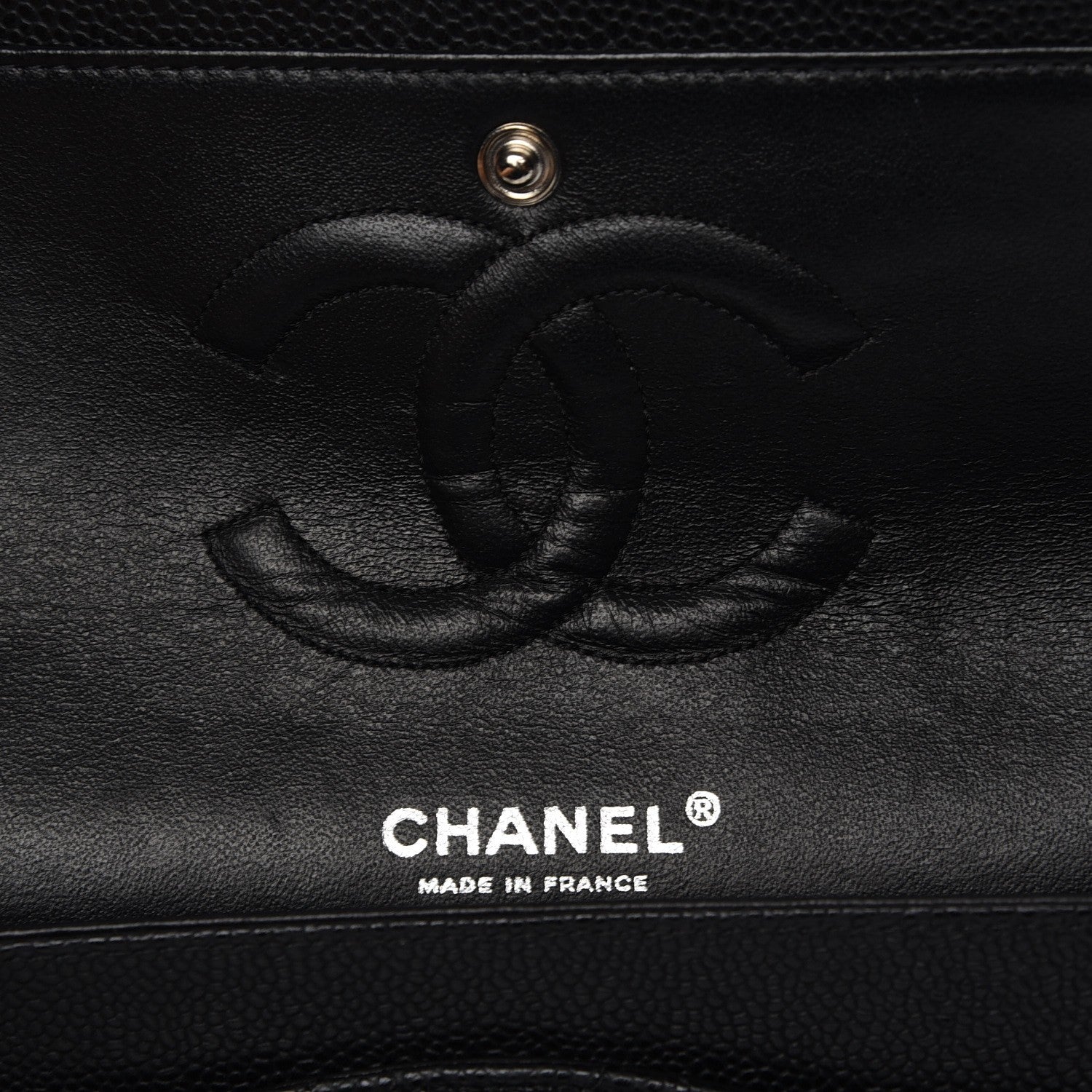 Chanel Caviar Quilted Medium Double Flap Black 5 of 7