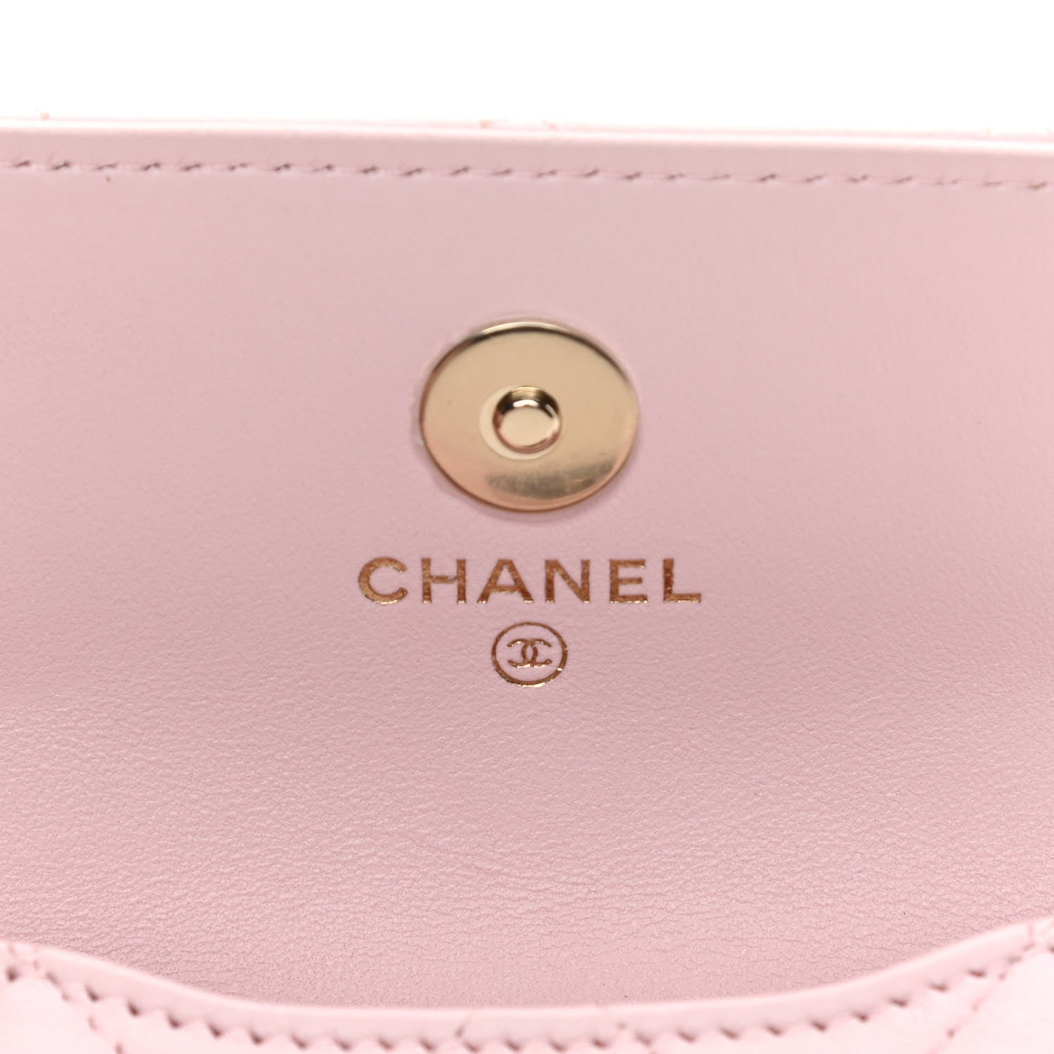 Chanel Lambskin Quilted Pearl Chain Belt Bag Light Pink 6 of 13