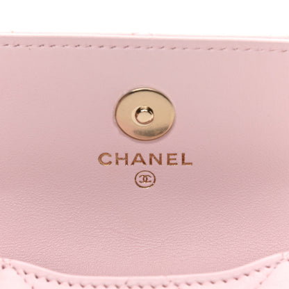 Chanel Lambskin Quilted Pearl Chain Belt Bag Light Pink 6 of 13