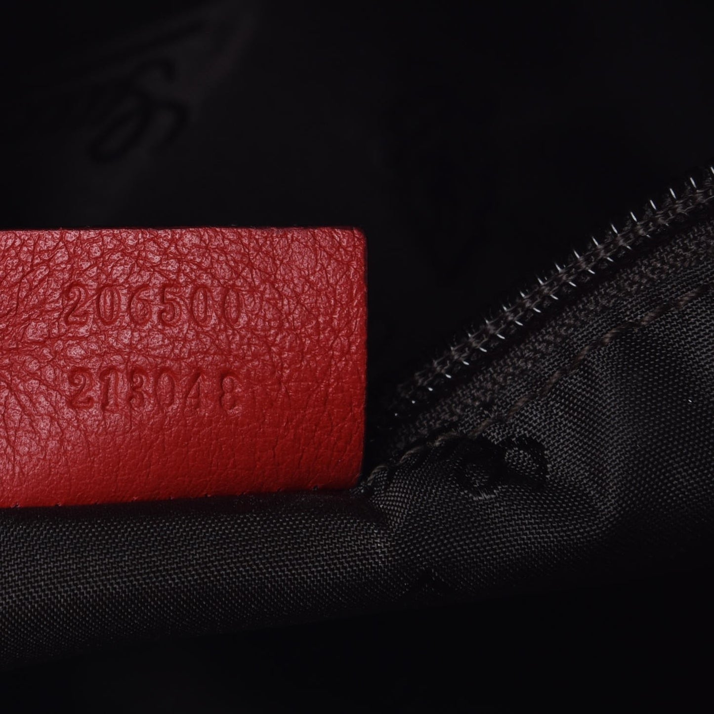 Guccissima Large Carry On Duffle Red