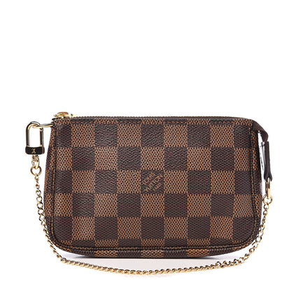 Louis Vuitton Damier Ebene Mini Pochette Accessories 1 of 6
